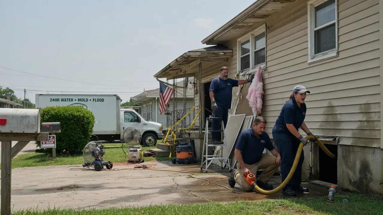 Water Damage Repair in Orange Grove, TX near me
